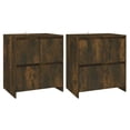 thumbnail image 1 of vidaXL Cabinet 2 Pcs Bar Buffet Console Cabinet with Storage Engineered Wood, 1 of 33
