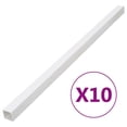 thumbnail image 1 of vidaXL 32.8' Cable Cover, White, 1 of 8