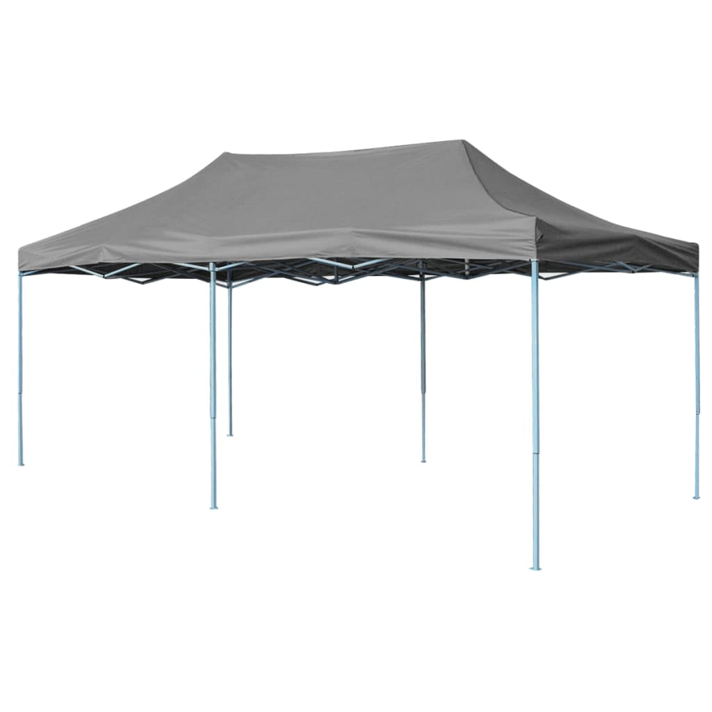 Anthracite Large Folding Pop-up Party Tent with Steel Frame