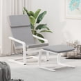 thumbnail image 1 of vidaXL Chair Armchair Accent Chair Living Room Furniture with Footstool Fabric, 1 of 47