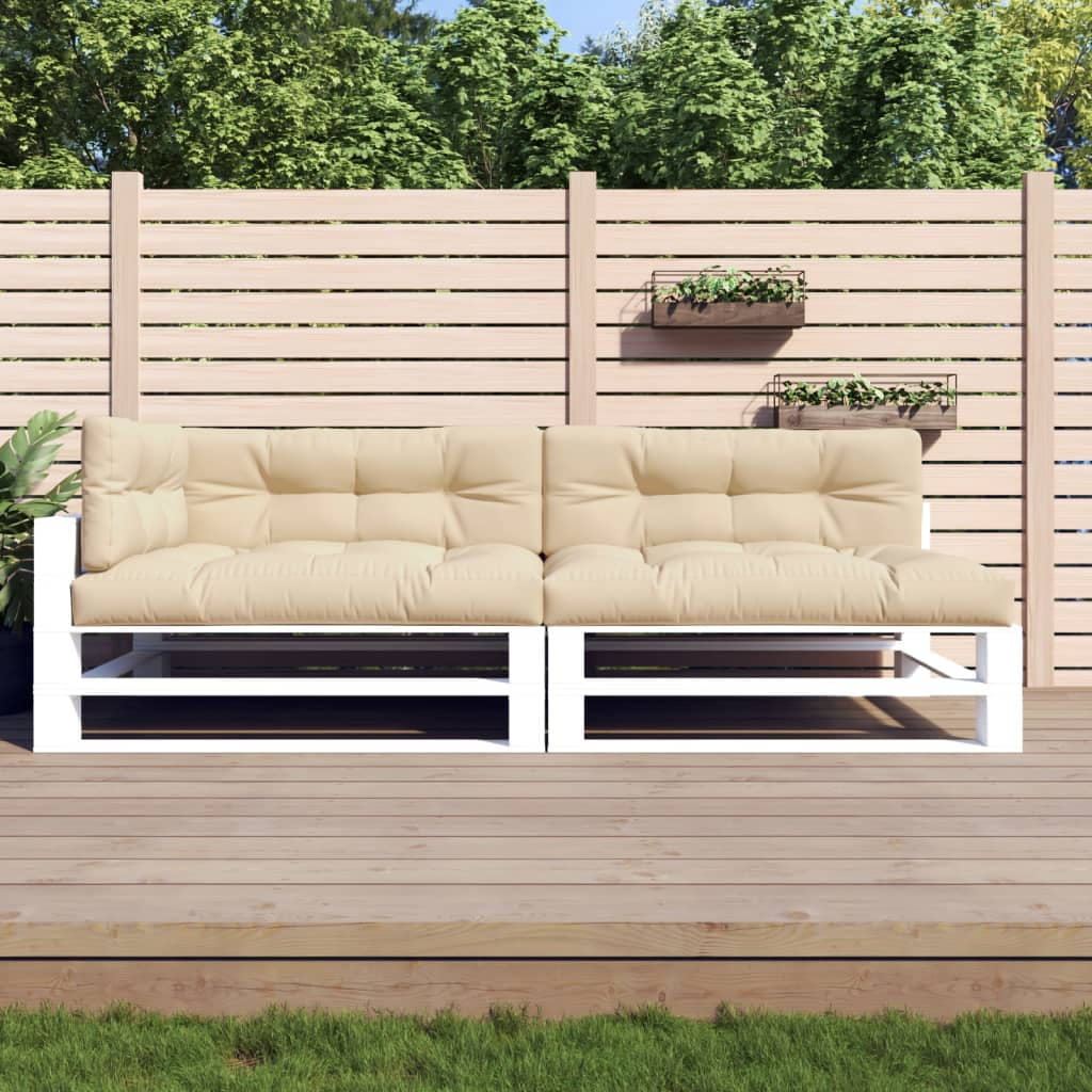 vidaXL Chair Cushion 5 Pcs Outdoor Patio Pallet Seat Cushion Sofa Pad Fabric