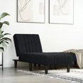 thumbnail image 1 of vidaXL Chaise Longue Reclining Chaise Sofa Chair for Living Room Office Velvet, 1 of 20