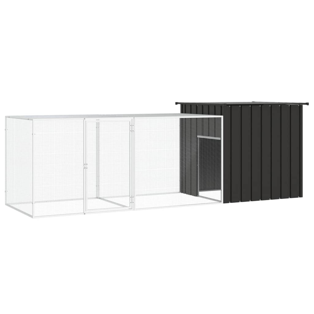 vidaXL Chicken Coop Multipurpose Chicken House with Mesh Cage