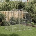 thumbnail image 1 of vidaXL Chicken Run Galvanized steel Large Durable Chicken Run, 1 of 5
