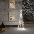 thumbnail image 1 of vidaXL Christmas Cone Tree Blue 108 LEDs 2x6 ft, 1 of 12