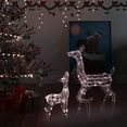 thumbnail image 1 of vidaXL Christmas Decoration Reindeer Family Lighting Acrylic with 160 LEDs, 1 of 8