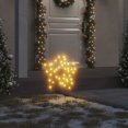 thumbnail image 1 of vidaXL Christmas Decoration with Spikes Outdoor Holiday Light Ornament Star, 1 of 11