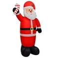 thumbnail image 1 of vidaXL Christmas Inflatable Santa Claus 8 ft, 1 of 5