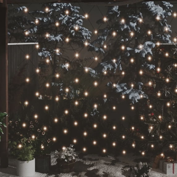 vidaXL Christmas Net Light with 8 Modes Xmas Trees Light Outdoor LED Lights