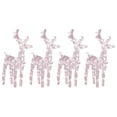 thumbnail image 1 of vidaXL Christmas Reindeers 6 Pcs Cold White 240 LEDs Acrylic, 1 of 7