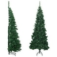 thumbnail image 1 of vidaXL Christmas Tree Decoration Corner Artificial Xmas Tree with Stand PVC, 1 of 63