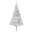 thumbnail image 1 of vidaXL Christmas Tree Holiday Decoration Artificial Xmas Tree with Stand PVC, 1 of 31