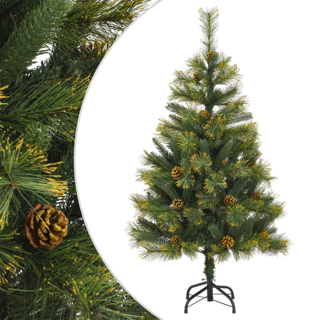 vidaXL Christmas Tree Outdoor Artificial Hinged Christmas Tree with