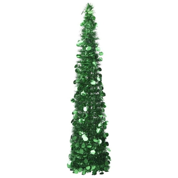 vidaXL Christmas Tree Pop-up Artificial Xmas Tree Christmas Decoration PET