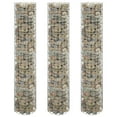 thumbnail image 1 of vidaXL Circular Gabion Raised Beds 3 pcs Galvanized Steel Ø11.8"x39.4", 1 of 6
