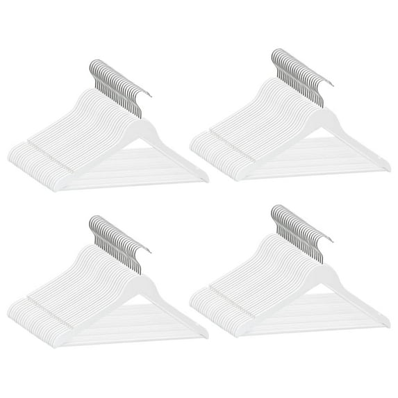 vidaXL Clothes Hanger Set Coat Hanger Clothes Organizer Non-slip Hardwood