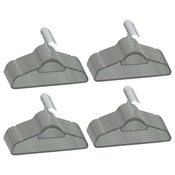 vidaXL Clothes Hanger Set Coat Hanger Clothes Organizer Rack Anti-slip Velvet