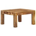 thumbnail image 1 of vidaXL Coffee Table 23.6"x23.6"x13.8" Solid Mango Wood, 1 of 6