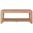 thumbnail image 1 of vidaXL Coffee Table 39.4"x19.7"x15.7" Solid Wood Teak, 1 of 4