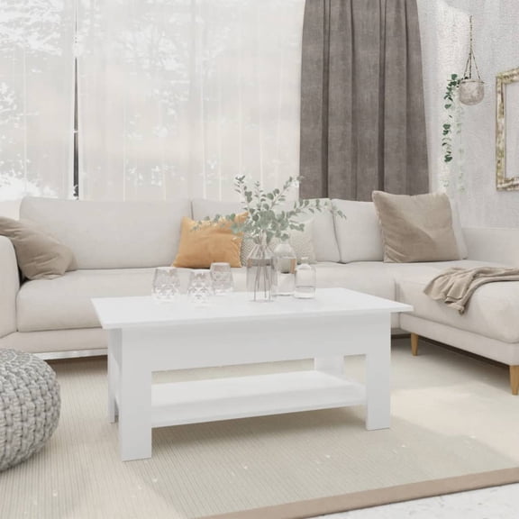 vidaXL Coffee Table Chipboard Side Tea Sofa End Table Furniture Multi Colors