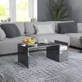 thumbnail image 1 of vidaXL Coffee Table Chipboard Tea Side Couch Sofa Table Home Multi Colors, 1 of 5