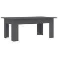 thumbnail image 1 of vidaXL Coffee Table End Table Side Sofa Table with Storage Engineered Wood, 1 of 17