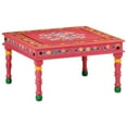 thumbnail image 1 of vidaXL Coffee Table Hand Painted Accent Couch Sofa Table Solid Wood Mango, 1 of 29