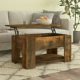thumbnail image 1 of vidaXL Coffee Table Lift Top End Table Accent Side Sofa Table Engineered Wood, 1 of 76