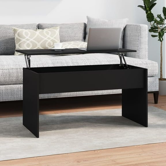 vidaXL Coffee Table Lift Top End Table Accent Side Sofa Table Engineered Wood
