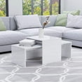 thumbnail image 1 of vidaXL Coffee Table Set Chipboard Sofa Couch Side Tea Tables Multi Colors, 1 of 18