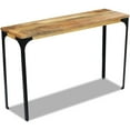 thumbnail image 1 of vidaXL Console Table Entryway Table Narrow Side Table Solid Wood Reclaimed, 1 of 19