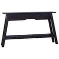 thumbnail image 1 of vidaXL Console Table Entryway Table Side Table with Shelf Solid Wood Mahogany, 1 of 23