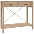 thumbnail image 1 of vidaXL Console Table Hallway Entryway Table Narrow Side Table Engineered Wood, 1 of 9