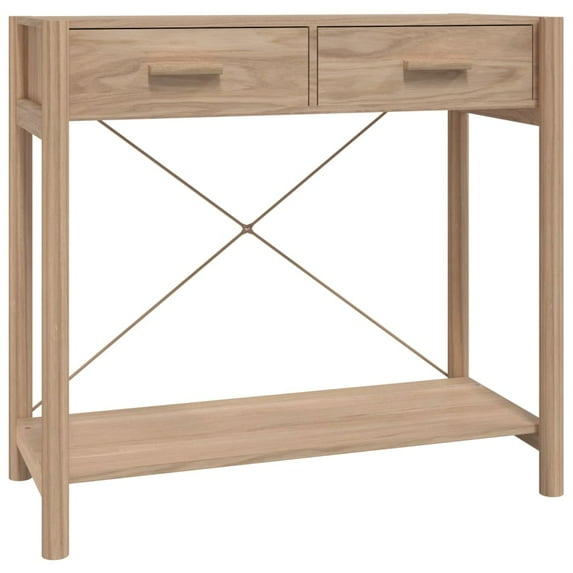 vidaXL Console Table Hallway Entryway Table Narrow Side Table Engineered Wood