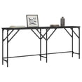 thumbnail image 1 of vidaXL Console Table Narrow Console Hallway Table Furniture Engineered Wood, 1 of 9