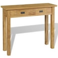 thumbnail image 1 of vidaXL Console Table Solid Teak 35.4"x11.8"x31.5", 1 of 8