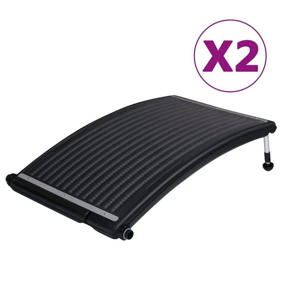 vidaXL Curved Pool Solar Heating Panels 2 pcs 43.3"x25.6" 9850