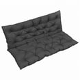 thumbnail image 1 of vidaXL Cushion for Swing Chair Anthracite 47.2" Fabric, 1 of 55