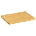 thumbnail image 1 of vidaXL Cutting Board Snack Cheese Board with Juice Groove for Kitchen Bamboo, 1 of 3