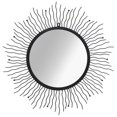 thumbnail image 1 of vidaXL Decorative Mirror Wall Bathroom Mirror Sunburst Powder-Coated Steel, 1 of 7