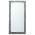 thumbnail image 1 of vidaXL Decorative Mirror Wall Mirror Bathroom Hallway Mirror Wicker Frame, 1 of 40