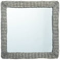 thumbnail image 1 of vidaXL Decorative Mirror Wall Mirror Bathroom Hallway Mirror Wicker Frame, 1 of 3