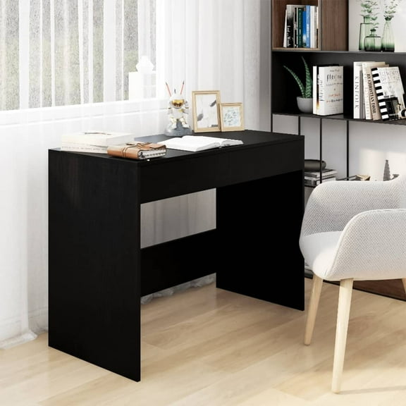 vidaXL Desk with Drawers Computer Desk Home Office Study Table Engineered Wood