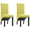 thumbnail image 1 of vidaXL Dining Chairs Side Chair with Solid Wood Legs for Home Kitchen Fabric, 1 of 103