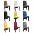 thumbnail image 1 of vidaXL Dining Chairs Side Chair with Solid Wood Legs for Home Kitchen Fabric, 1 of 102
