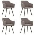 thumbnail image 1 of vidaXL Dining Chairs Upholstered Chair with Metal Legs for Living Room Fabric, 1 of 65