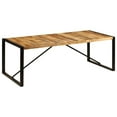 thumbnail image 1 of vidaXL Dining Table 86.6"x39.4"x29.5" Solid Mango Wood, 1 of 10