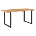 thumbnail image 1 of vidaXL Dining Table Dinner Table for Kitchen Dining Room Solid Wood Acacia, 1 of 82