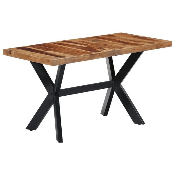 vidaXL Dining Table Kitchen Table Dining Room Dinner Table Solid Mango Wood