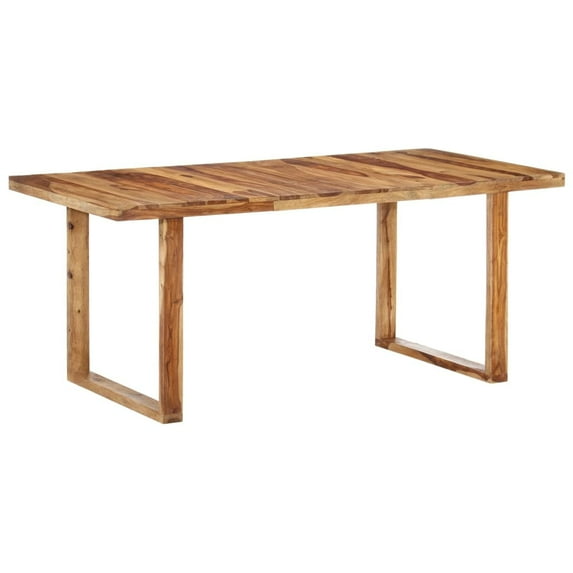 vidaXL Dining Table Kitchen Table Dining Room Dinner Table Solid Wood